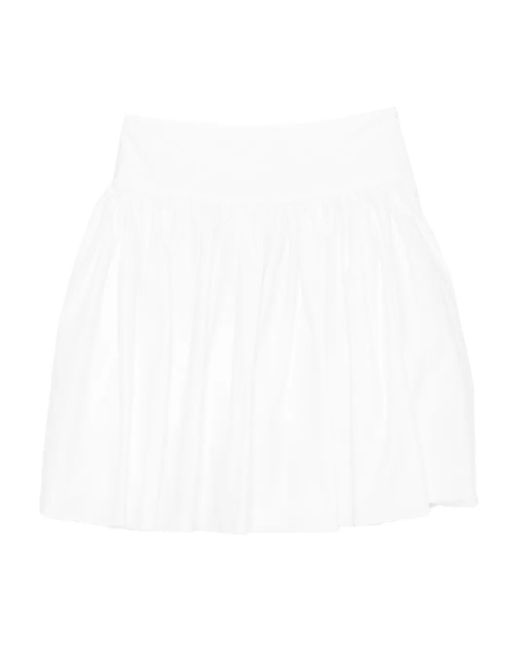 THE GARMENT フレア ミニスカート White