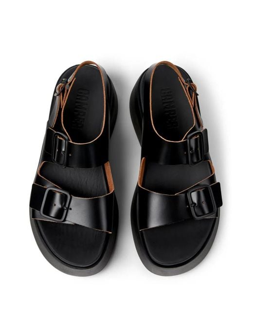 Camper Black Tasha Sandals