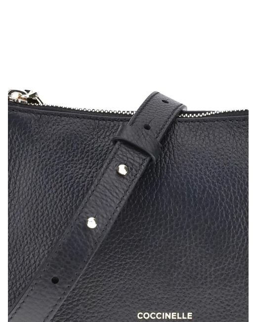 Coccinelle Black Rebekka Zip-Fastening Top-Handle Shoulder Bag
