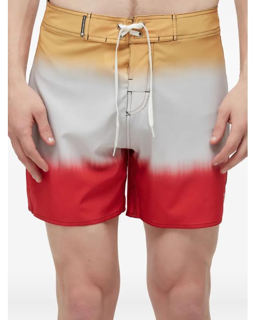 Osklen Surf Fuzz Badeshorts in Red für Herren