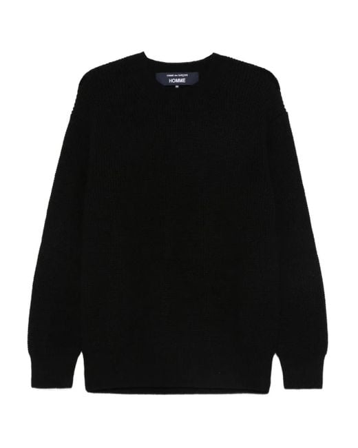 メンズ Comme des Garçons ウール セーター Black