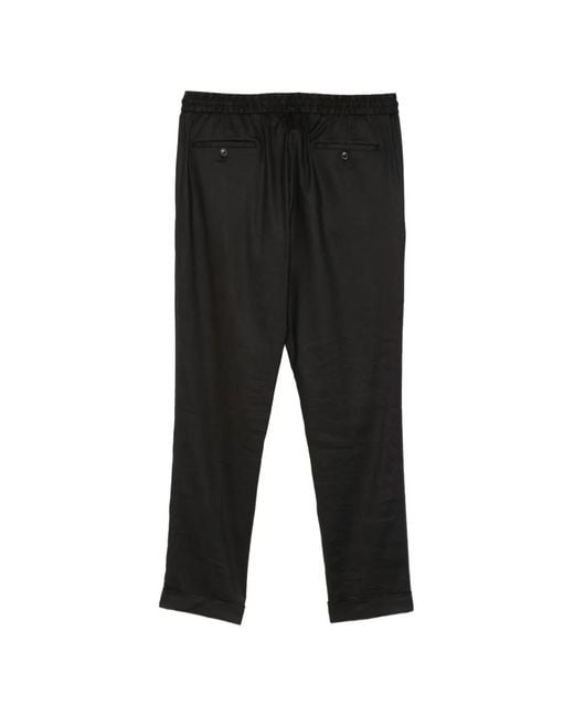 Paul Smith Black Drawstring Trousers for men