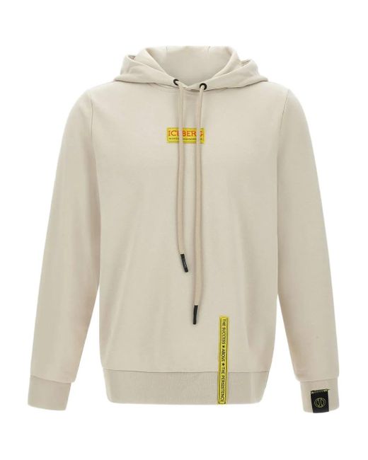 Iceberg Hoodie mit Logo in White für Herren