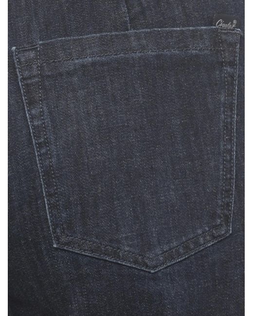 CIGALA'S Blue Wide-Leg Raw-Cut Jeans