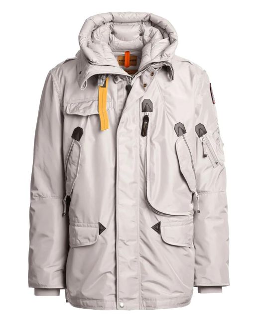 Parajumpers Gray Right Hand Hooded Jacket for men