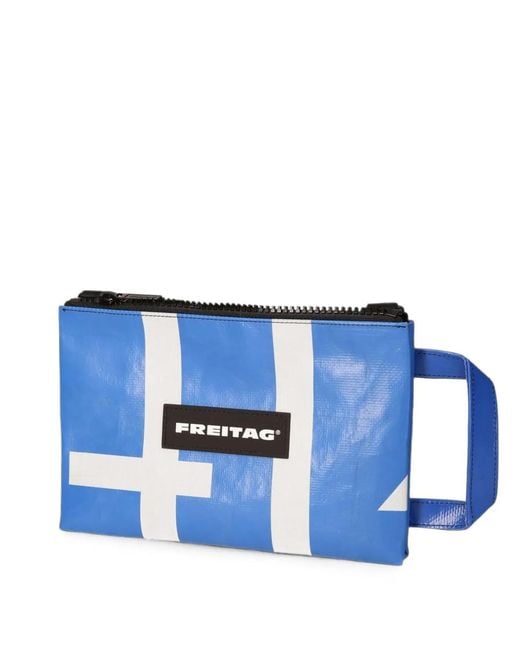 Freitag Blue Eddie Messenger Bag for men
