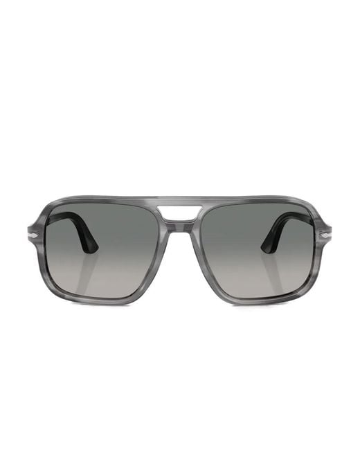 Persol Getönte Pilotenbrille in Gray für Herren