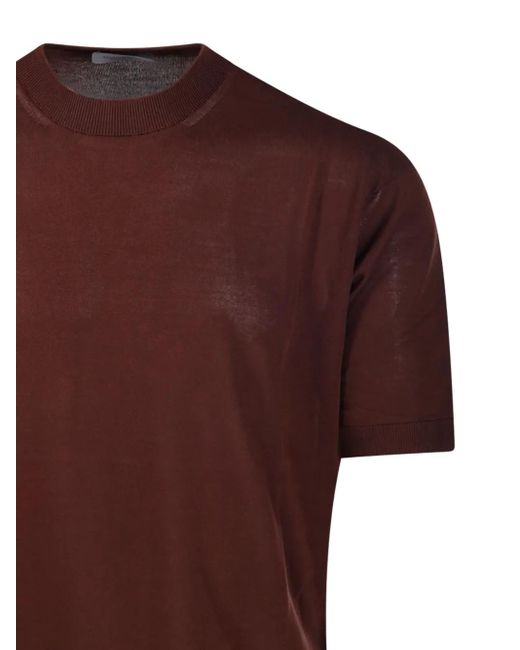 Diana Studio T-Shirt Met Ronde Hals in het Red voor heren