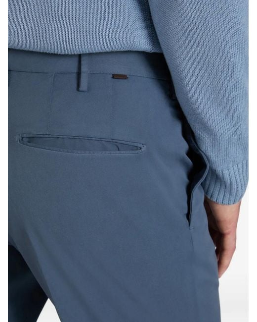 Incotex Blue Royal Batavia Slim Trousers for men