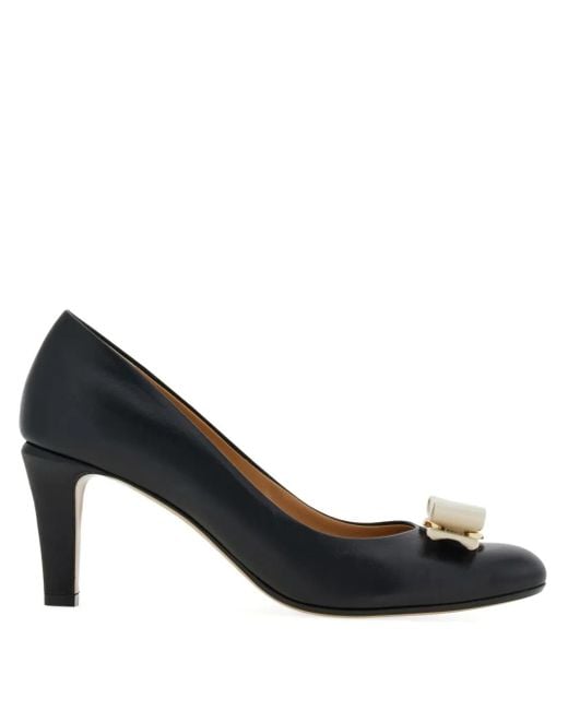 Escarpins Vara 70 Mm Ferragamo en coloris Black