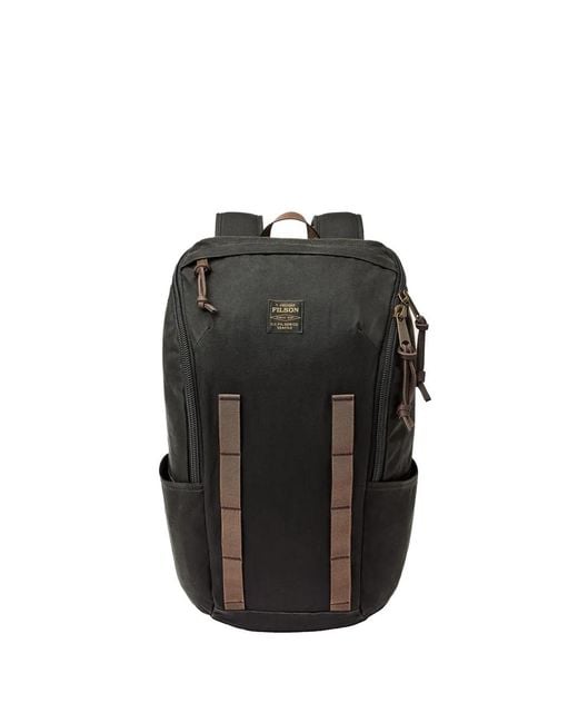 Filson Black Trapper Creek Zip-Up Backpack for men