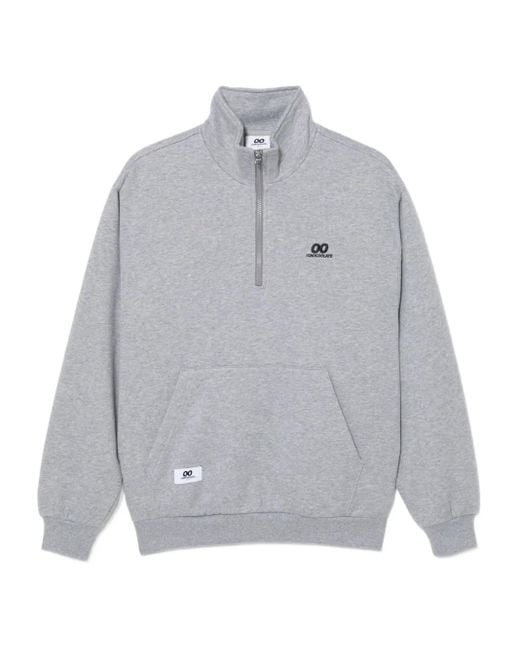 メンズ Chocoolate ジップアップ スウェットシャツ Gray