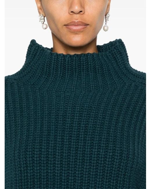 AISLING CAMPS Green Isabella Sweater