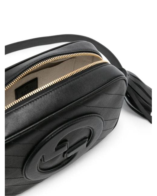 Gucci Kleine Blondie Leren Crossbodytas in het Black