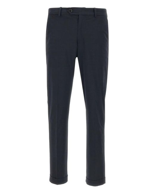 Rrd Geruite Broek in het Blue voor heren