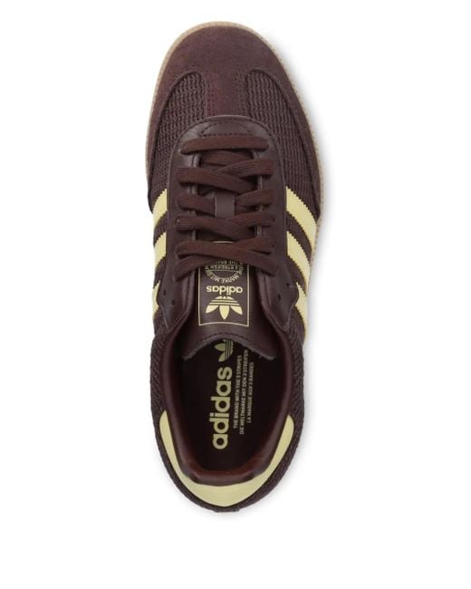 Adidas Brown Samba Og Sneakers