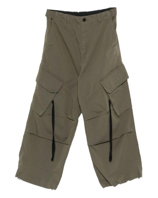 Isabel Benenato Klassische Cargohose in Green für Herren