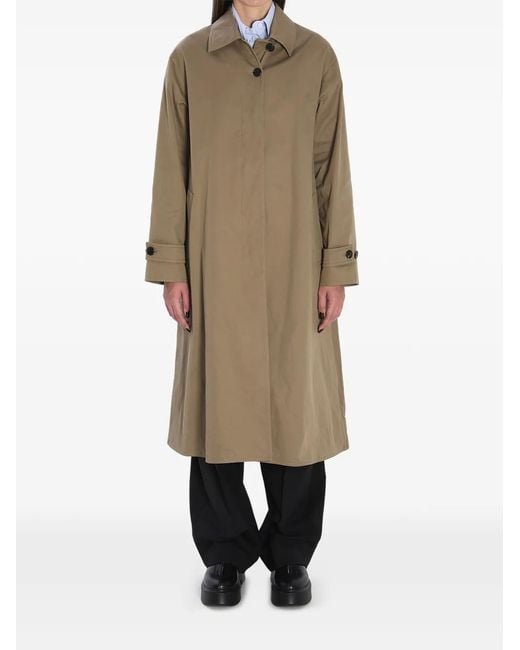 The Row Natural Lolana Buttoned Coat