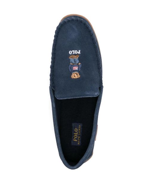 Polo Ralph Lauren Blue Slip On Loafers for men
