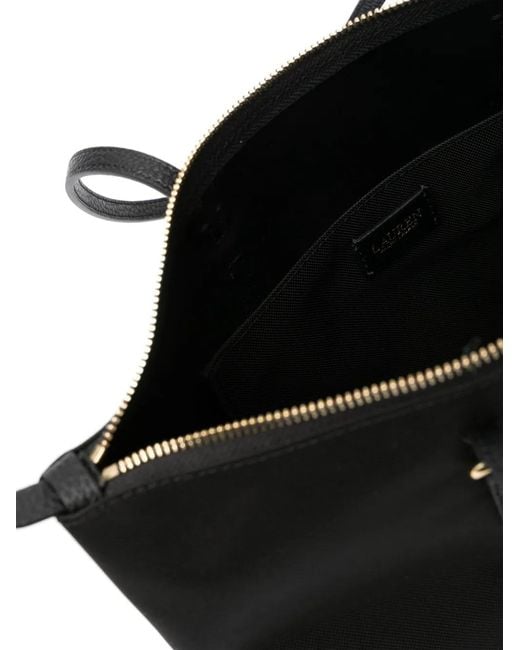 Ralph Lauren Black Medium Keaton Tote Bag