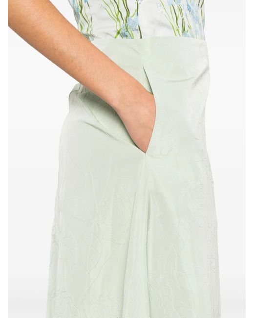 Falda larga Caswell BERNADETTE de color Green