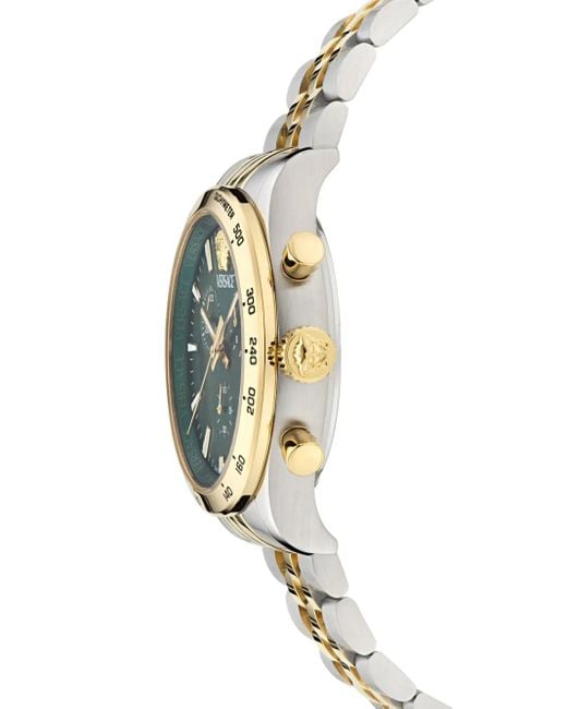 Versace Green V-Code 40Mm for men