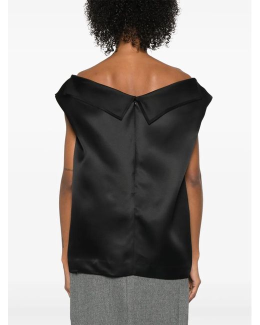 Khaite Black Selly Top