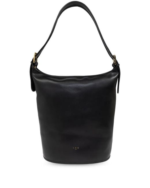 IRO Black Zyke Bucket Bag