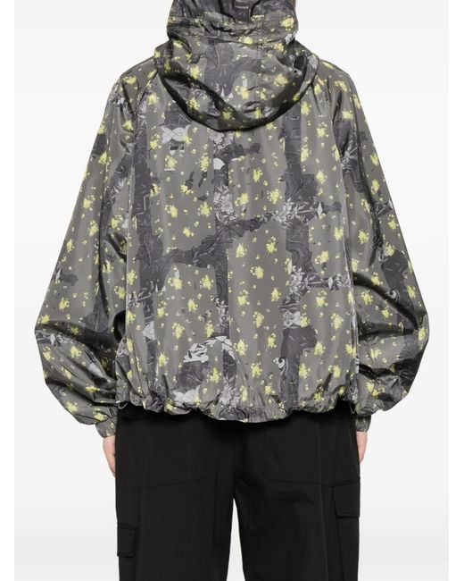 Ganni Gray Recycled Polyamide Jacket