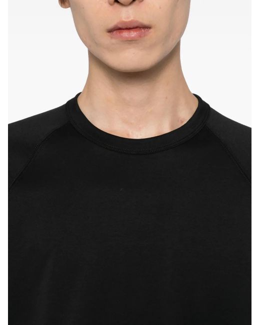 James Perse Black Terry T-Shirt for men