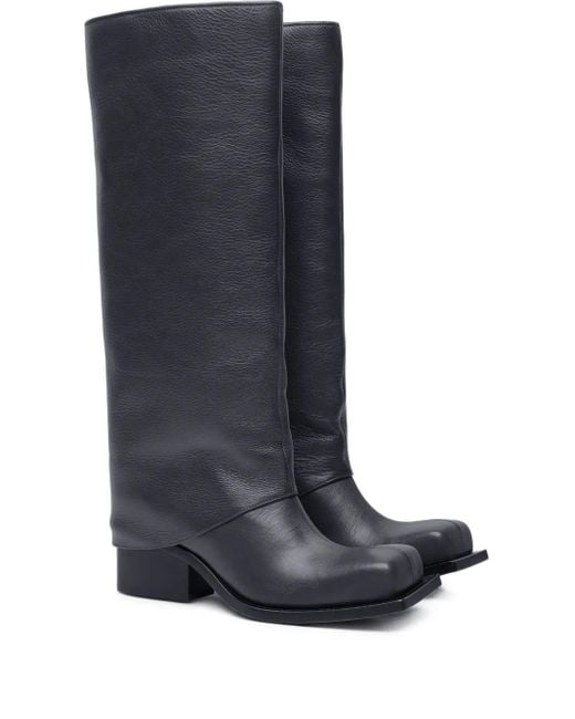 FIDAN NOVRUZOVA 60mm Havva Boots Blue