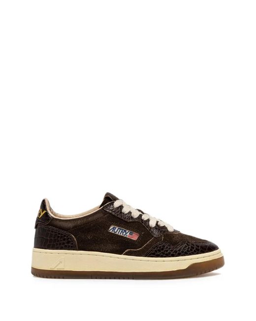 Autry White Logo Sneakers