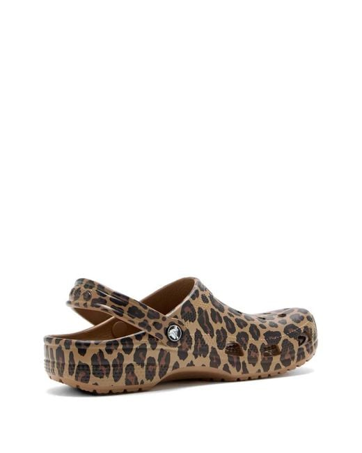 CROCSTM Multicolor Chaussons À Motif Léopard