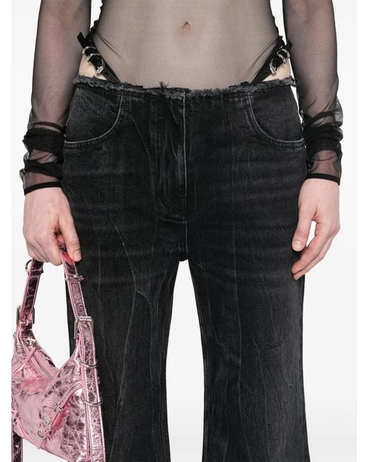 Givenchy Black Flare Jeans