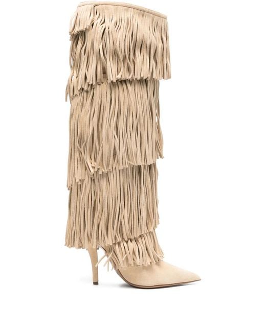 Paris Texas White Jessie Boots