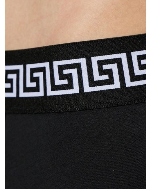 Versace Black Three-Pack Of Boxer Briefs for men