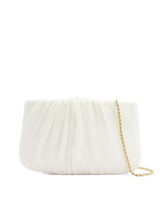 Loeffler Randall White Brit Clutch Bag