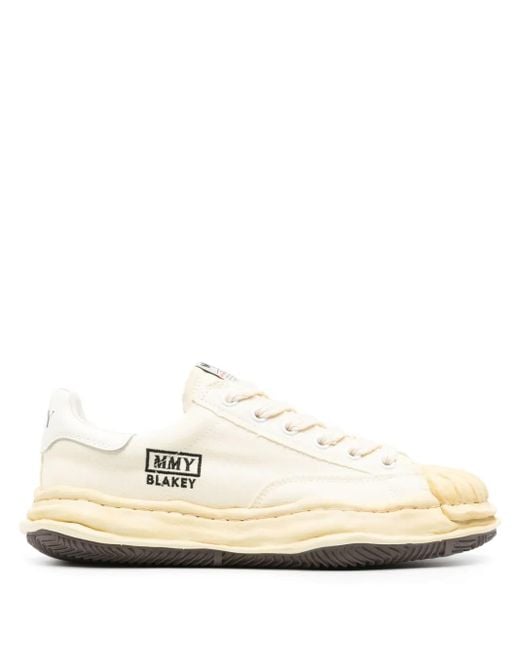 Maison Mihara Yasuhiro White Blakey Canvas Sneakers for men