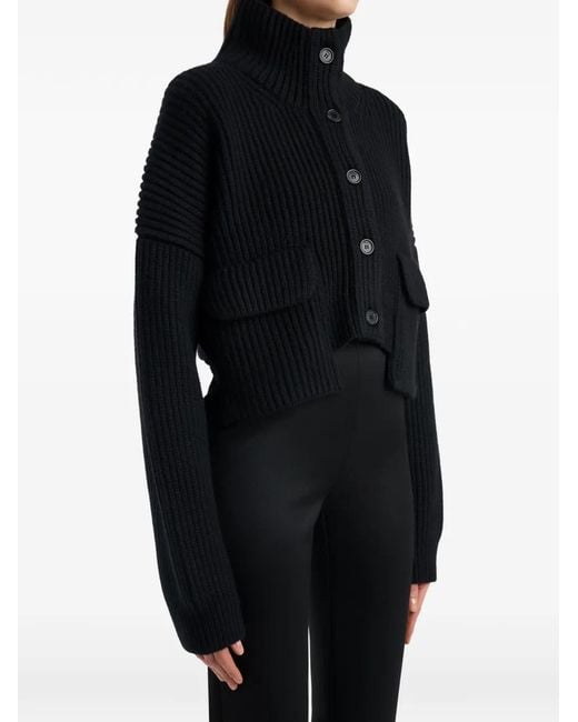 Khaite Black Eita Cardigan