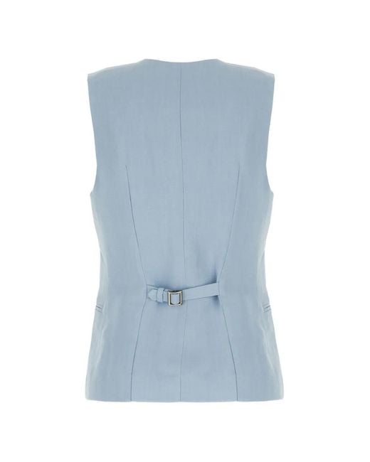 Antonelli Blue Buttoned Vest