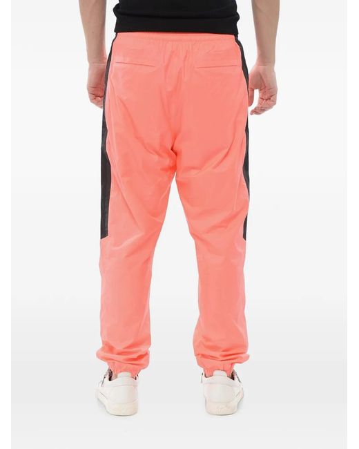 Givenchy Pink Logo-Print Track Pants for men