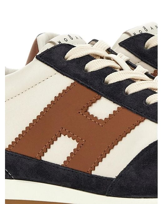 Hogan White Athletic Sneakers for men