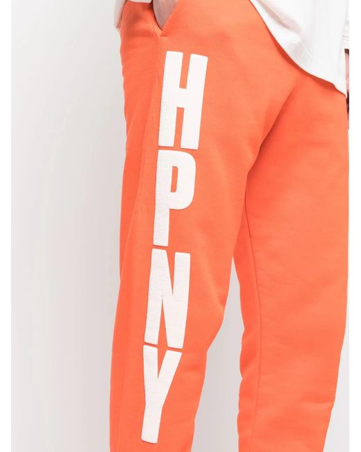 Heron Preston Orange Pantalon De Jogging Fuselé À Imprimé Hpny for men