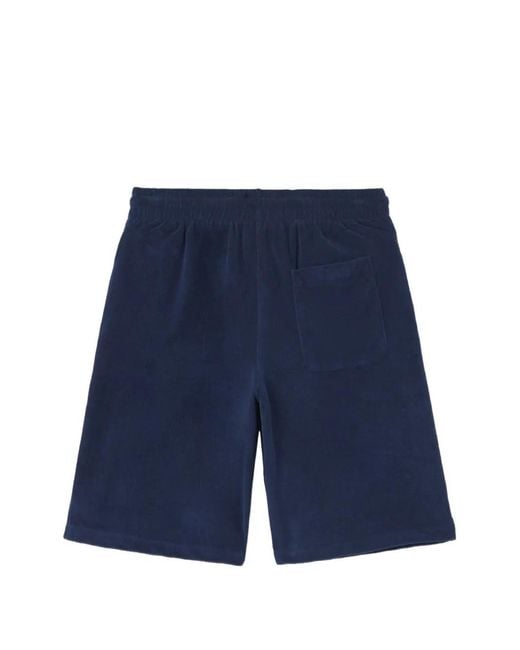 Off-White c/o Virgil Abloh Blue Short De Sport À Logo for men