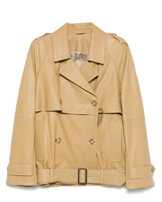 Totême Natural Leather Jacket