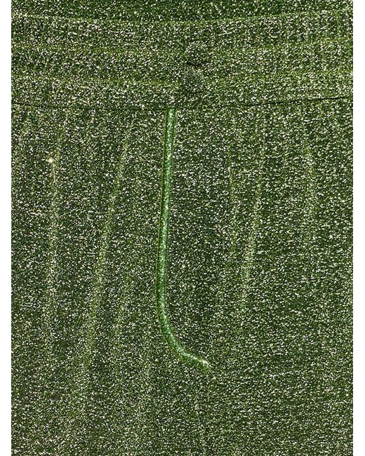 Oseree Green Lumiere Shorts