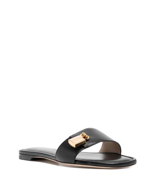 Tom Ford Black Padlock Slide