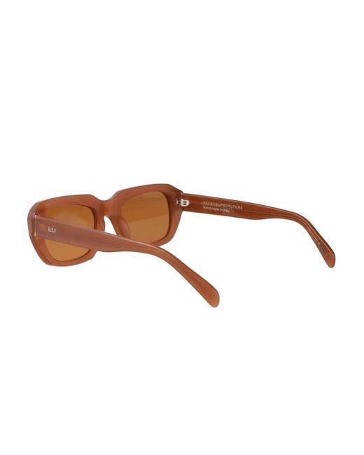 Retrosuperfuture Brown Lunettes De Soleil Miles À Monture Rectangulaire for men