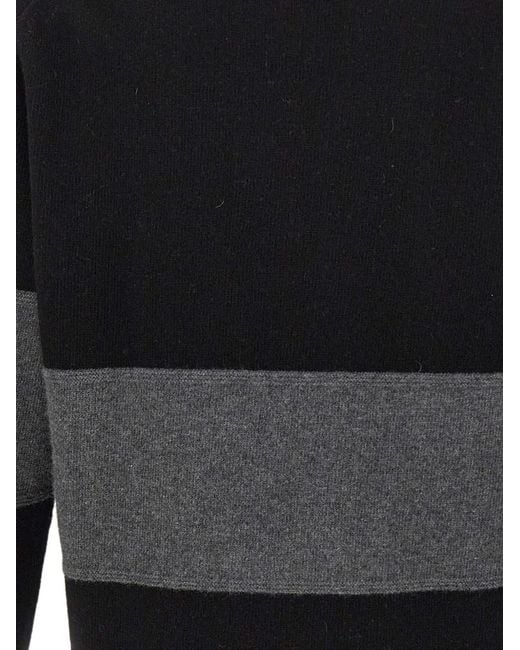 Iceberg Black Bugs Bunny Striped Sweater for men