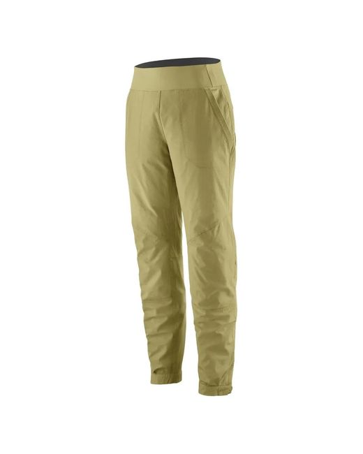 Patagonia Green Panelled Elasticated-Waistband Trousers